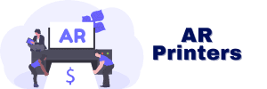 AR Printers logo